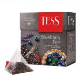Чай Tess Blueberry Tart черный с добавками, 1,8гх20пир 1527-12