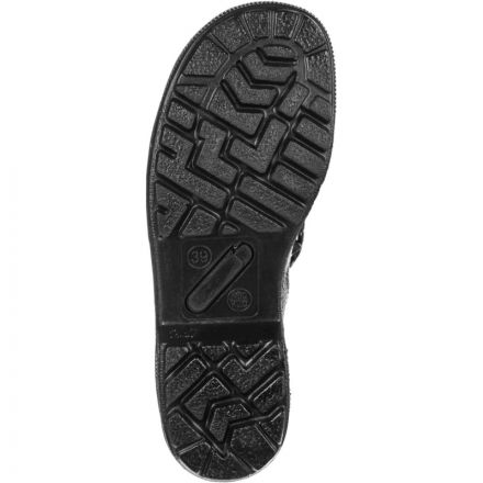 Ботинки Профи натуральная кожа черные с металлическим подноском размер 45 Ботинки Профи натуральная кожа черные с металлическим подноском размер 45