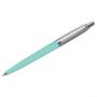 Ручка шариковая Parker "Jotter Recycled Mint " синяя, 0,8мм, кнопочн., пластик. корпус, подарочная упаковка