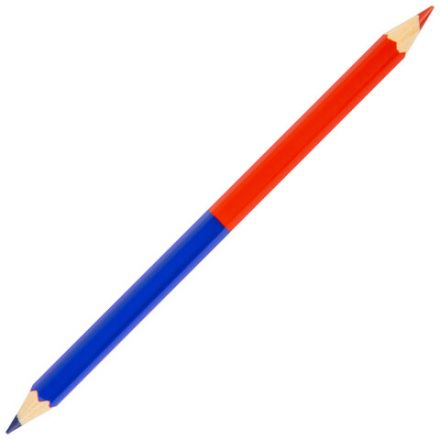 Карандаш двухцветный КРАСНО-СИНИЙ, KOH-I-NOOR, УТОЛЩЕННЫЙ, 1 шт., шестигранный, грифель 3,8 мм, натуральное дерево, 3423, 34230EG006KS Карандаш двухцветный КРАСНО-СИНИЙ, KOH-I-NOOR, УТОЛЩЕННЫЙ, 1 шт., шестигранный, грифель 3,8 мм, натуральное дерево, 3423, 34230EG006KS