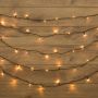 Гирлянда светодиодная Твинкл Лайт 10м, тем-зел ПВХ, 80LED,Теп бел 303-046