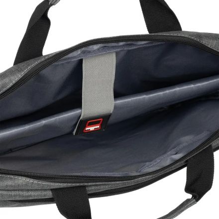 Сумка для ноутбука BigTech Special 15.6 LB-BT-02BKGR, черно-серый