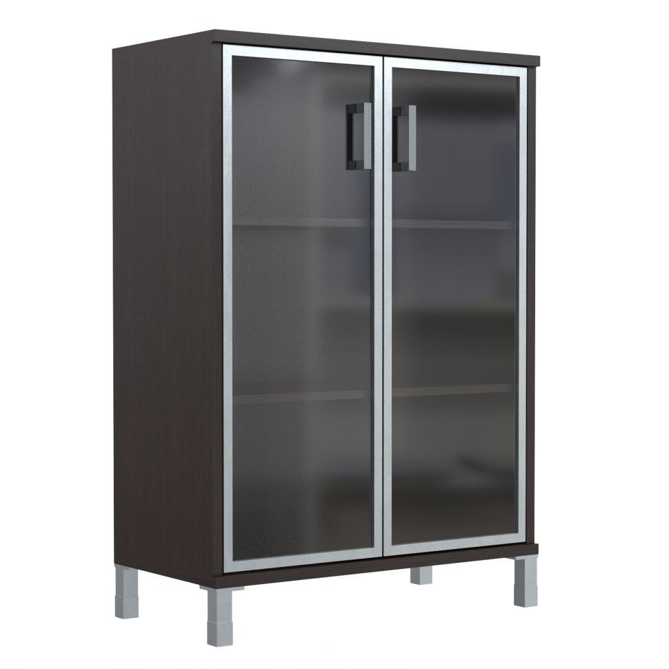 шкаф средний со стеклом