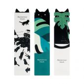 Закладка для книг, 40*180мм, MESHU "Cat ink", ассорти Закладка для книг, 40*180мм, MESHU "Cat ink", ассорти