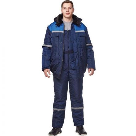 Костюм рабочий зимний з20-КПК вас/син (р.60-62) 170-176 Костюм рабочий зимний з20-КПК вас/син (р.60-62) 170-176