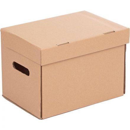 Короб архивный OfficeSpace "Делопроизводство", 325*235*325, крафт Короб архивный OfficeSpace "Делопроизводство", 325*235*325, крафт