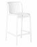 Набор 2 шт Стул полубарный DOBRIN CHLOE, белый Набор 2 шт Стул полубарный DOBRIN CHLOE, белый