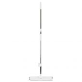 Швабра c отжимом, плоская, OfficeClean Professional, мет. ручка 120 см., две насадки из микрофибры