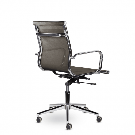 Кресло СН-300 Кайман Н хром Ср TF29 (шоколадный) Кресло СН-300 Кайман Н хром Ср TF29 (шоколадный)