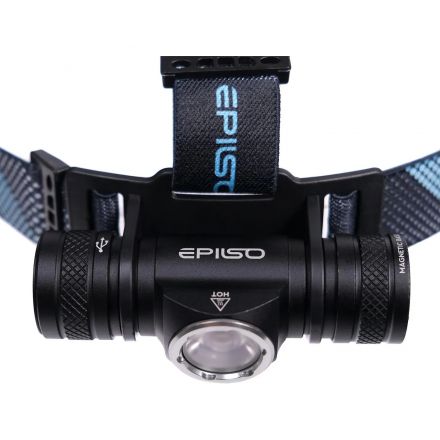 Фонарь EPILSO EPF-205 (карманный, налобный, Luminus SST40 10W, аккум18650)