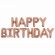 Шары воздушные НАБОР ДЛЯ ДЕКОРА "Happy Birthday", 43 шара, розовое золото, BRAUBERG KIDS, 591899