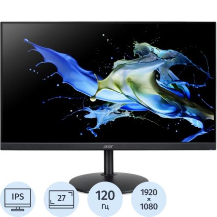 Монитор Acer Vero (UM.HB2CD.G03)27/FHD/IPS/120Hz/250cd/1ms/HDMI/VGA Монитор Acer Vero (UM.HB2CD.G03)27/FHD/IPS/120Hz/250cd/1ms/HDMI/VGA