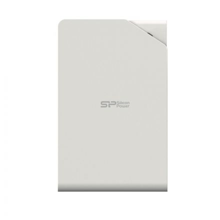 Портативный HDD Silicon Power Stream S03 1 TB USB 3.2, белый, пластик