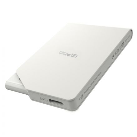 Портативный HDD Silicon Power Stream S03 1 TB USB 3.2, белый, пластик Портативный HDD Silicon Power Stream S03 1 TB USB 3.2, белый, пластик