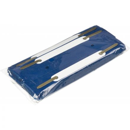 Механизм для скоросшивателя полоска Attache металлический синий 50 штук (160x35 мм) Механизм для скоросшивателя полоска Attache металлический синий 50 штук (160x35 мм)