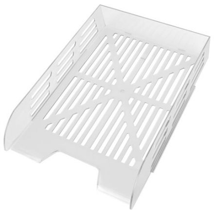 Лоток горизонтальный для бумаг BRAUBERG ECO, 330х245х65 мм, сетчатый, прозрачный, 239013 Лоток горизонтальный для бумаг BRAUBERG ECO, 330х245х65 мм, сетчатый, прозрачный, 239013