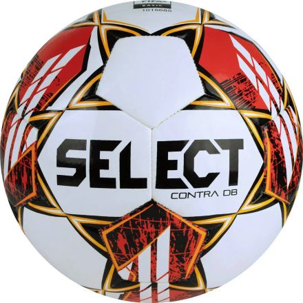 Мяч футбольный ((300) белый-красный, 4) CONTRA DB V23 FIFA , 854160300