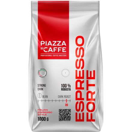 Кофе Piazza Del Caffe Espresso Forte в зернах, 1кг