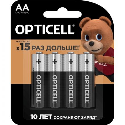 Батарейка OPTICELL Basic AA 4шт/уп Батарейка OPTICELL Basic AA 4шт/уп