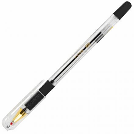 Ручка шариковая с грипом BRAUBERG "X-ONE", ЧЕРНАЯ, корпус прозрачный, узел 0,5 мм, линия письма 0,35 мм, 143988 Ручка шариковая с грипом BRAUBERG "X-ONE", ЧЕРНАЯ, корпус прозрачный, узел 0,5 мм, линия письма 0,35 мм, 143988