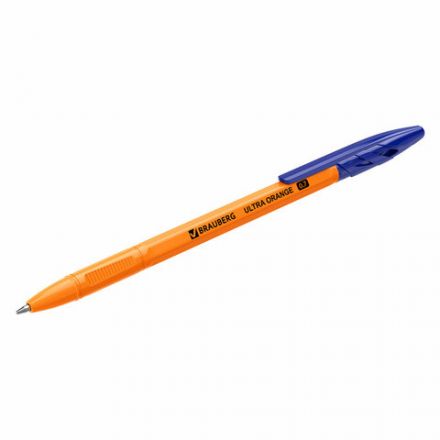 Ручки шариковые BRAUBERG "ULTRA ORANGE", СИНИЕ, НАБОР 10 штук, корпус оранжевый, узел 0,7 мм, 143571 Ручки шариковые BRAUBERG "ULTRA ORANGE", СИНИЕ, НАБОР 10 штук, корпус оранжевый, узел 0,7 мм, 143571