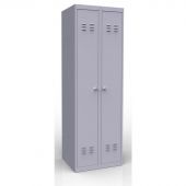 Шкаф для одежды металлический ШР-22 L600 (2 отделения, 600х500х1850 мм)