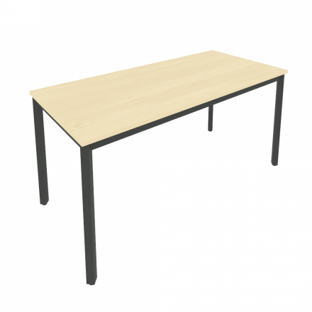Slim Стол письменный на металлокаркасе С.СП-6 Клён/Антрацит металл 1580*720*750