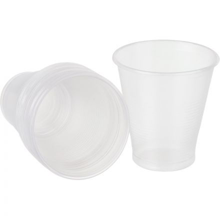 Стакан одноразовый 300мл прозр., для хол/гор., бюджет, КОМУС ПП 50шт/уп