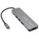 Док-станция GEMBIRD Type-C 5 в 1: 3хUSB3.1, PD100W, HDMI, кабель 17 см, алюминий, UHB-D1 Док-станция GEMBIRD Type-C 5 в 1: 3хUSB3.1, PD100W, HDMI, кабель 17 см, алюминий, UHB-D1