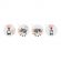 Штамп самонаборный Colop S2600-Set металлический 9 строк