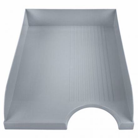 Лоток горизонтальный для бумаг BRAUBERG "Standard", 350х253х65 мм, серый, 238347 Лоток горизонтальный для бумаг BRAUBERG "Standard", 350х253х65 мм, серый, 238347