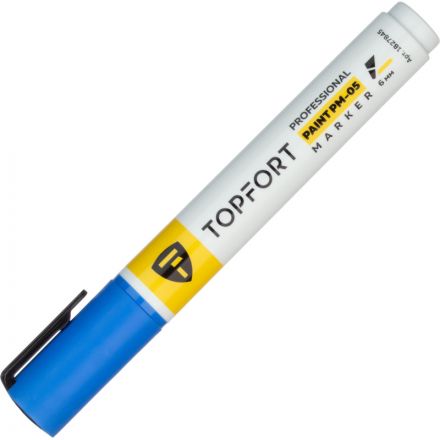 Маркер лаковый TOPFORT Paint 6 мм синий