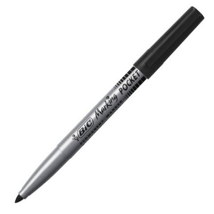 Маркер перманентный BIC "Marking Fine ECOlutions", ЧЕРНЫЙ, круглый наконечник 1,1 мм, 8209022 Маркер перманентный BIC "Marking Fine ECOlutions", ЧЕРНЫЙ, круглый наконечник 1,1 мм, 8209022