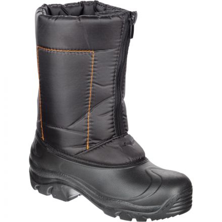 Боты мужские комбинированные утепленные черные размер 41