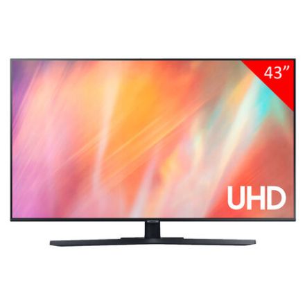 Телевизор SAMSUNG UE43AU7500UXRU, 43" (109 см), 3840x2160, 4K, 16:9, Tizen, Wi-Fi, Bluetooth, черный Телевизор SAMSUNG UE43AU7500UXRU, 43" (109 см), 3840x2160, 4K, 16:9, Tizen, Wi-Fi, Bluetooth, черный