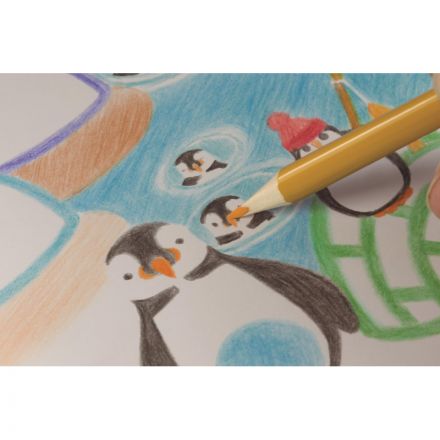 Карандаши цветные 24цв 3-гран Milan, 0722324 Карандаши цветные 24цв 3-гран Milan, 0722324