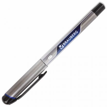 Ручка шариковая масляная с грипом BRAUBERG "Signature", СИНЯЯ, печать, узел 0,7 мм, линия письма 0,35 мм, 142688 Ручка шариковая масляная с грипом BRAUBERG "Signature", СИНЯЯ, печать, узел 0,7 мм, линия письма 0,35 мм, 142688