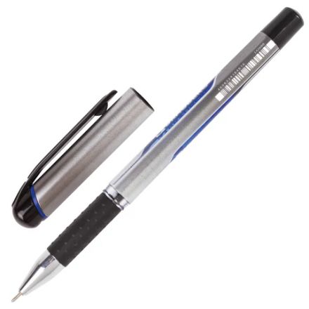 Ручка шариковая масляная с грипом BRAUBERG "Signature", СИНЯЯ, печать, узел 0,7 мм, линия письма 0,35 мм, 142688 Ручка шариковая масляная с грипом BRAUBERG "Signature", СИНЯЯ, печать, узел 0,7 мм, линия письма 0,35 мм, 142688