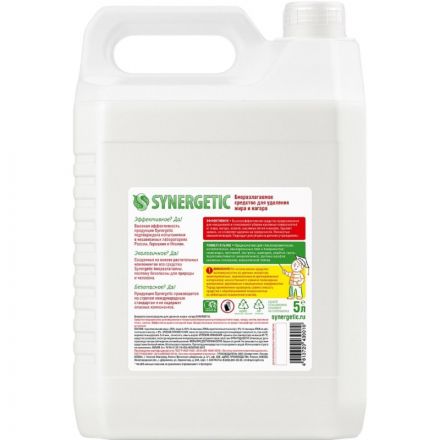 Средство для чистки плит Synergetic от жира и нагара Биоразлагаемое, 5л