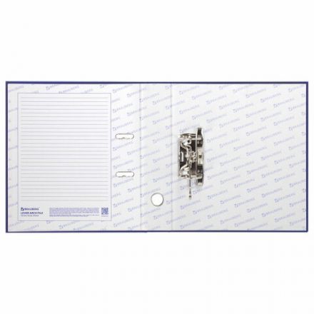 Папка-регистратор BRAUBERG с покрытием из ПВХ, 70 мм, синяя (удвоенный срок службы), 220893 Папка-регистратор BRAUBERG с покрытием из ПВХ, 70 мм, синяя (удвоенный срок службы), 220893