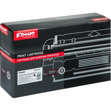 Картридж лазерный Комус W1510X чер. для HP LaserJet Pro 4003n/MFP4103fdn
