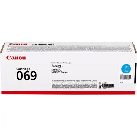 Тонер-картридж Canon CRG 069 C (5093C002)