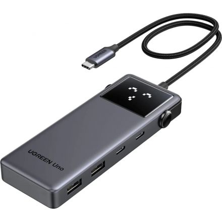 Разветвитель USB Ugreen CM889 (75177) USB-C Hub, 3USBA/USBC/HDMI PD сер косм Разветвитель USB Ugreen CM889 (75177) USB-C Hub, 3USBA/USBC/HDMI PD сер косм