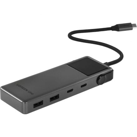 Разветвитель USB Ugreen CM889 (75177) USB-C Hub, 3USBA/USBC/HDMI PD сер косм Разветвитель USB Ugreen CM889 (75177) USB-C Hub, 3USBA/USBC/HDMI PD сер косм