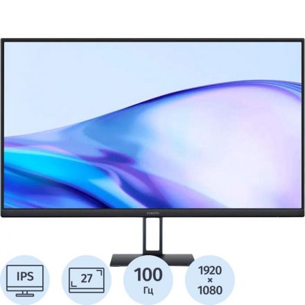 Монитор Xiaomi A27i (ELA5345EU) 27/FHD/VA/75Hz/250cd/VGA/HDMI