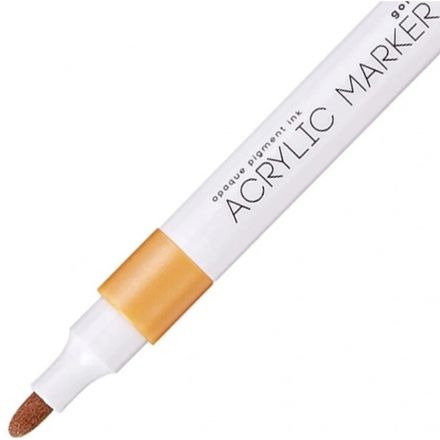 Маркер акриловый Sketch&Art золотой 22-0130