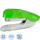 Степлер Attache Pulse(№24/6-26/6) до 25 листов, пластик, зеленый