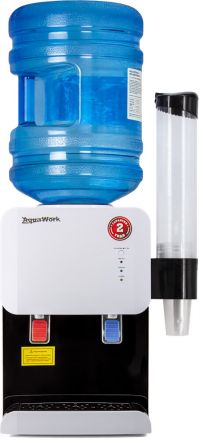 Кулер для воды Aqua Work 105-TDR бело-черный