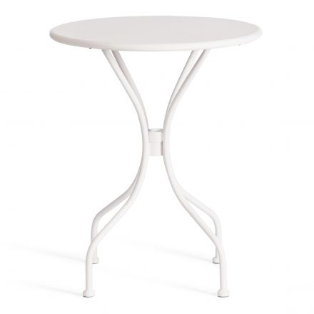 Стол Secret De Maison Villa стальной сплав, D59х70см, butter white Стол Secret De Maison Villa стальной сплав, D59х70см, butter white