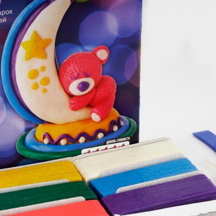 Набор для творчества Слепи свечу Спящий медвежонок Св-011